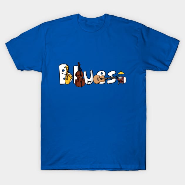 The Blues T-Shirt by Holkers